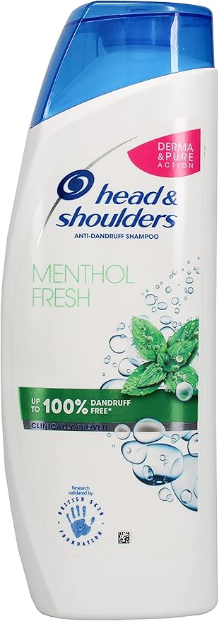 Head & Shoulders Cool Menthol Anti Dandruff Shampoo 2-Pack