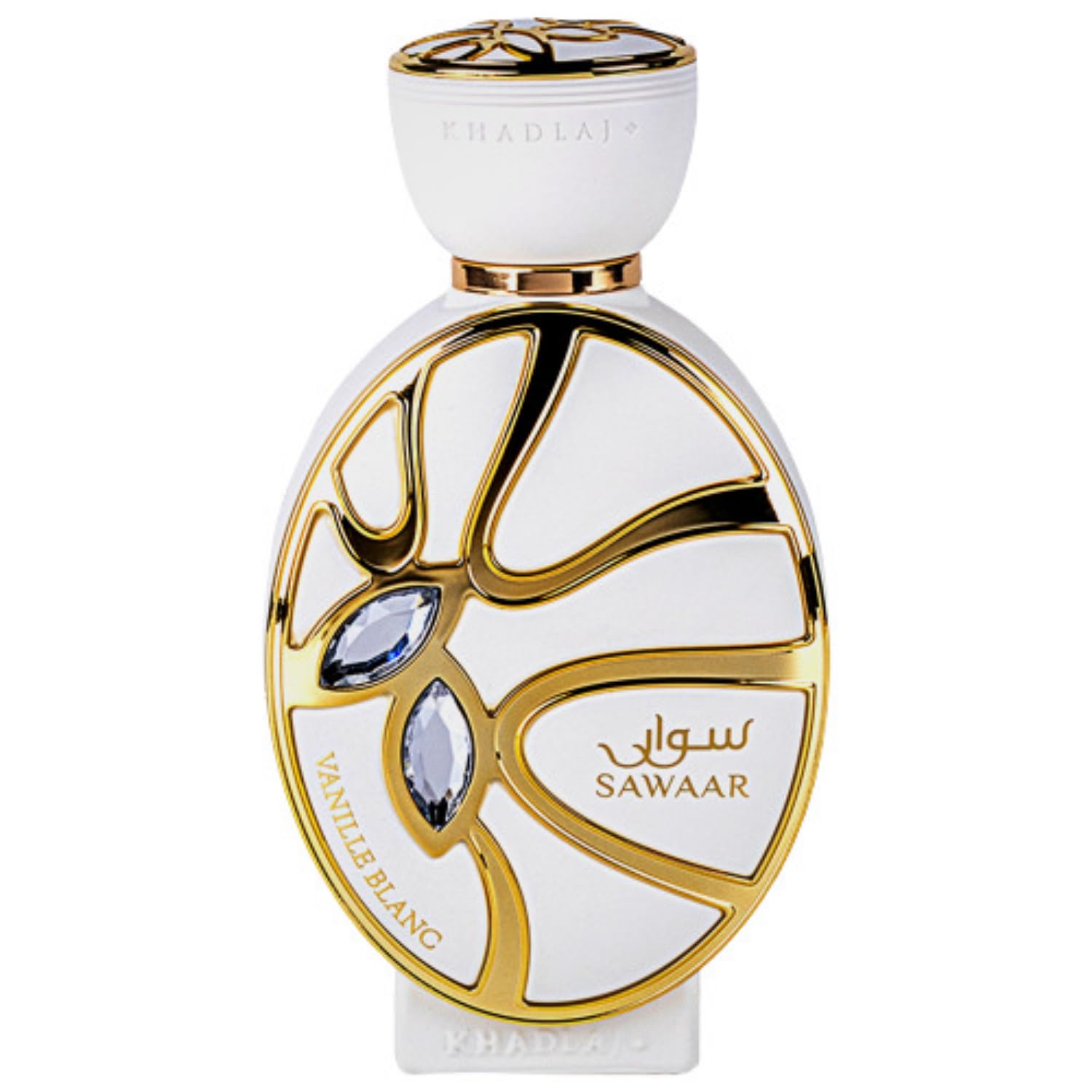 Khadlaj Sawaar Vanille Blanc – Vanilla, Sweet, Woody – Extrait de Parfum Long-Lasting Fragrance for Everyone, 3.4 Ounce / 100 ml Khadlaj Sawaar Vanille Blanc – Vanilla, Sweet, Woody – Extrait de Parfum Long-Lasting Fragrance for Everyone, 3.4 Ounce / 100 ml