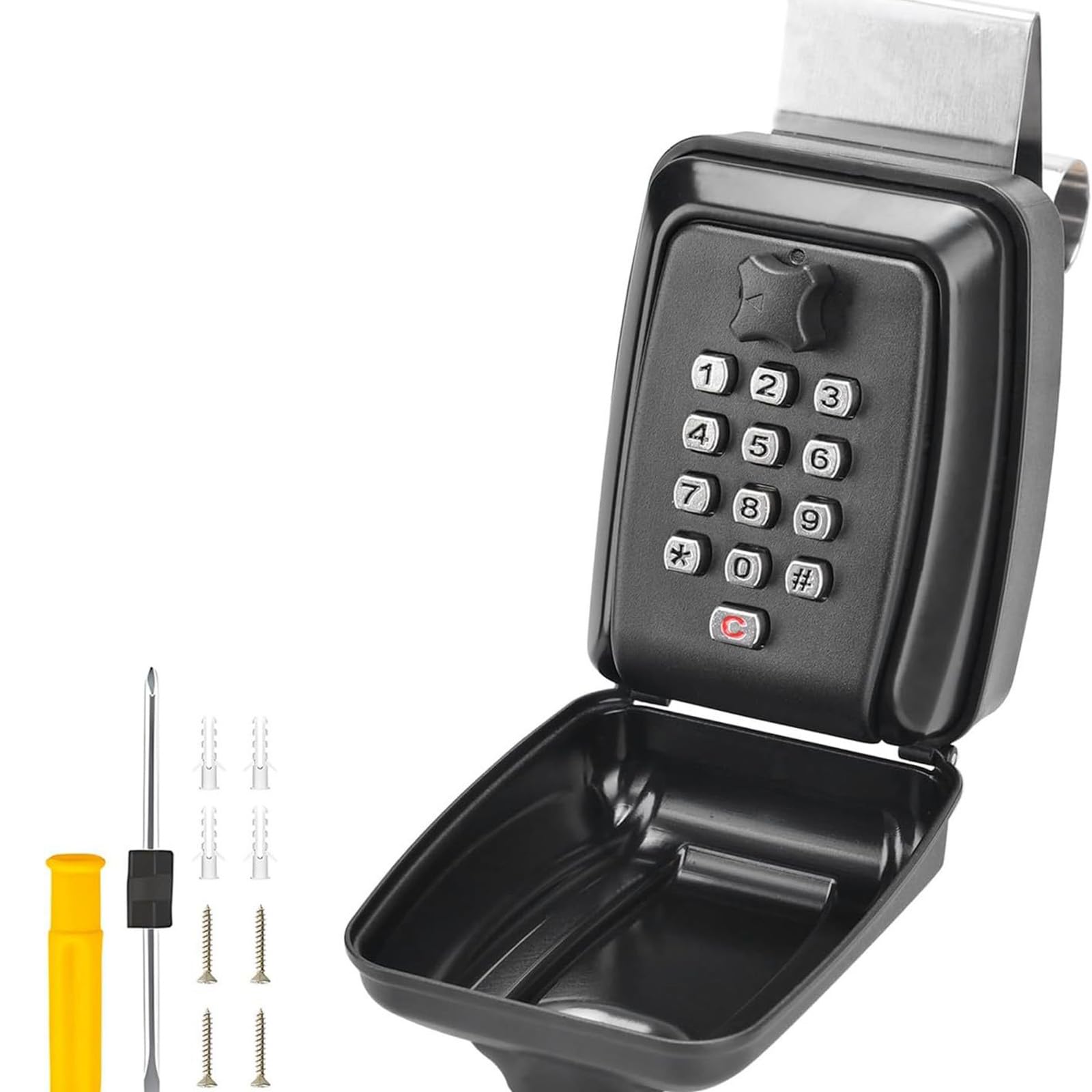 Metal Alloy Car Box for Secure Vehicle Access Services Safe