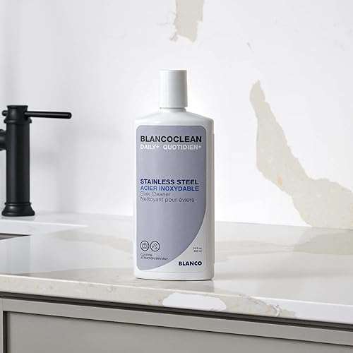 Miniatura 2 de Blanco Clean Daily+ - Limpiador de fregadero de acero inoxidable, 15 onzas