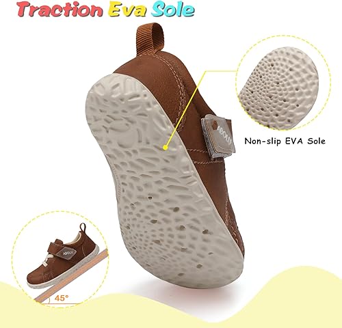 Miniatura 3 de Tenis deportivos para niños y niñas, tenis ligeros y transpirables con correa para correr para niños pequeños