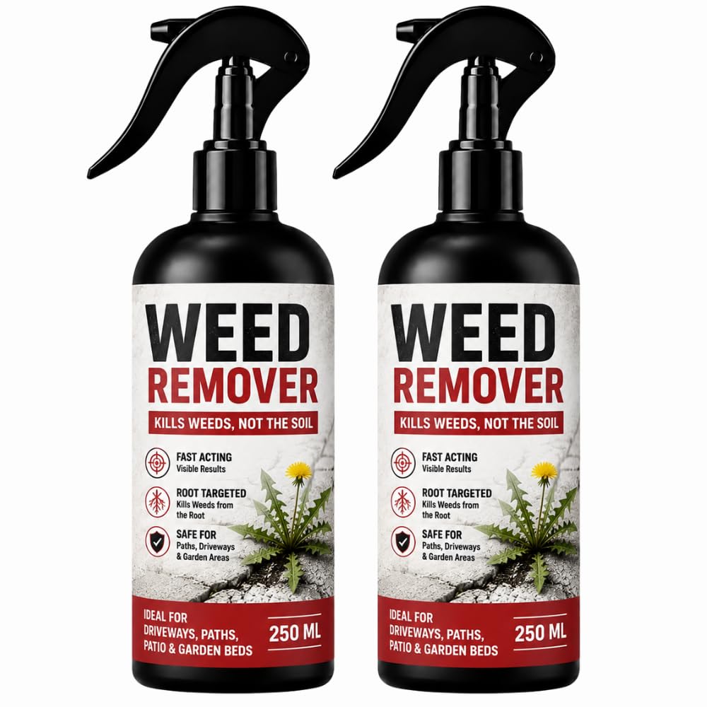 Weed Killer Spray 500ml | Weed Remover for Unwanted Grass & Small Plants | Fast Acting Ready-to-Use Formula | Ideal for Pathways, Parking Areas, Garden Borders, Patios & Pavements-image-38