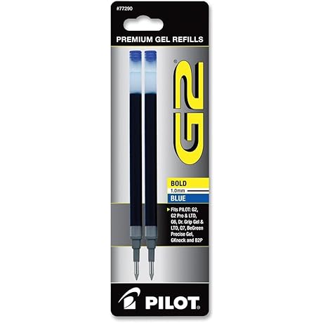 Pilot G2 Gel Ink Pen Refills - Blue Ink