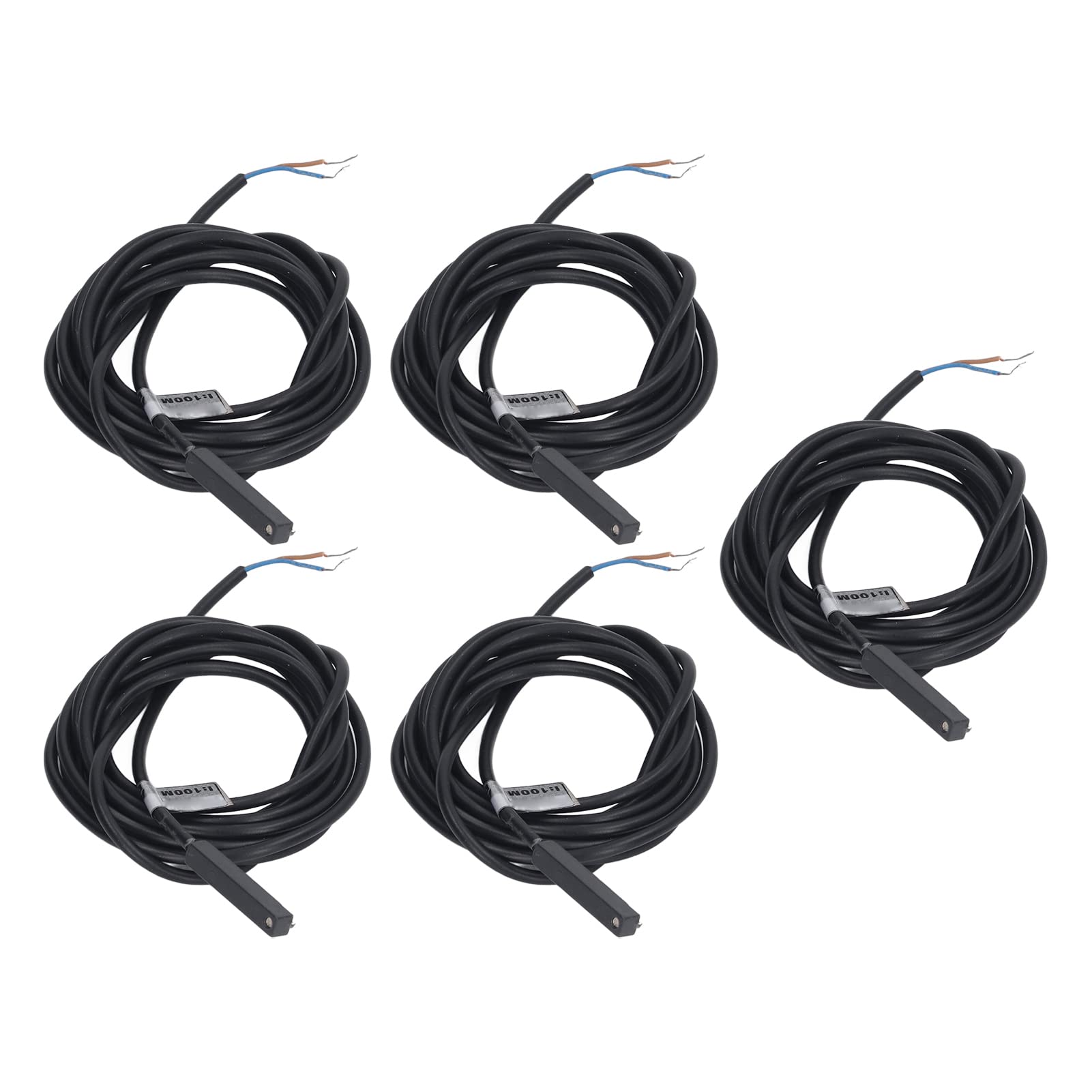 Interruttore sensore magnetico 5 pezzi 2 fili NO ABS AC DC 5-240 V 100 mA