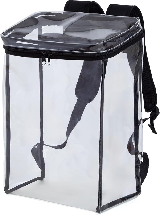 [アストロ] クリアバッグ リュックサック PVC transparent bag 透明で中身が見える ショルダーベルト長さ調節可能 肩掛け バックパック 透明バッグ クリアポーチ ビニール トート スケルトン シースルー 鞄 カバン 撥水 推し活 痛バ プール ビーチ