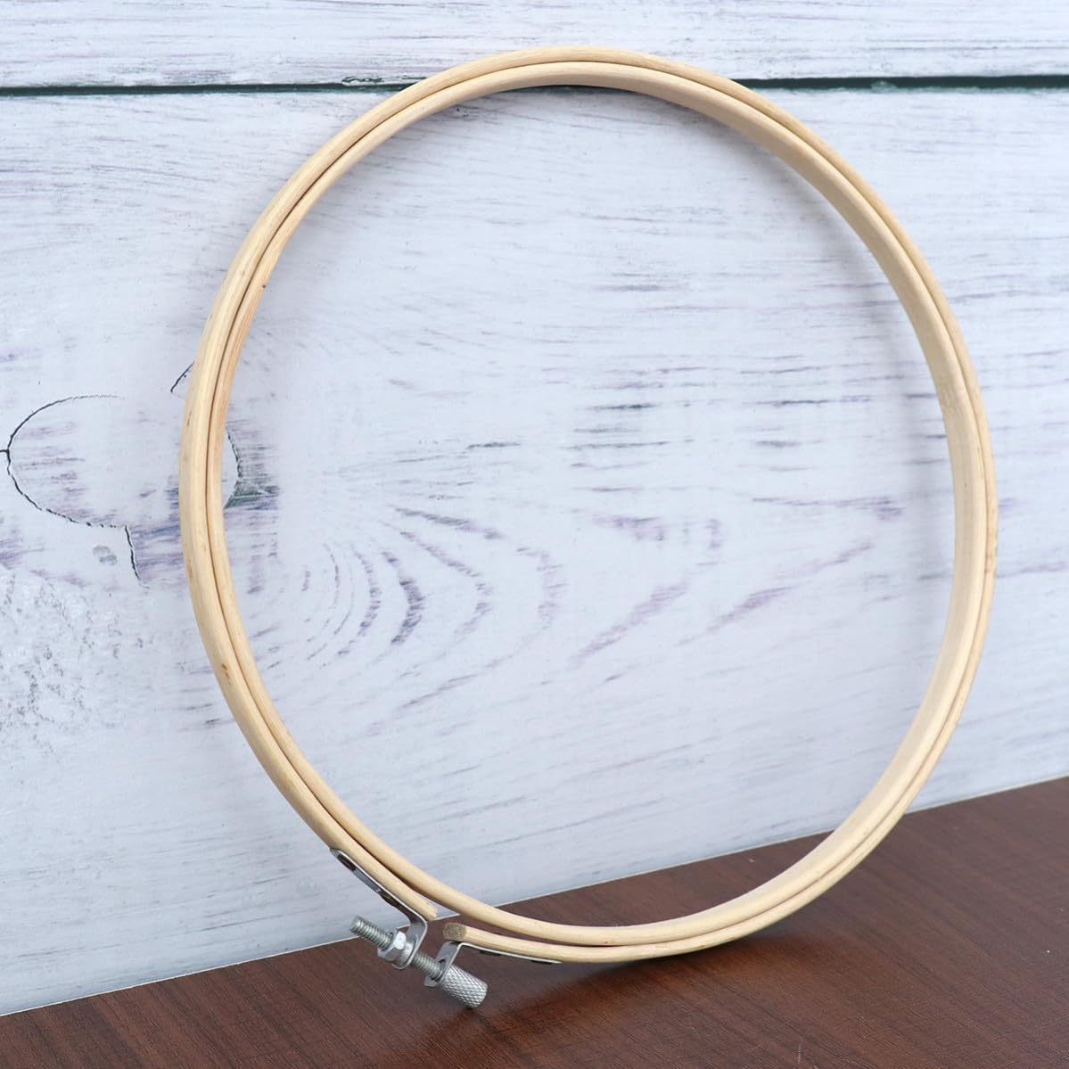 Garneck Metal Embroidery Circle Frame 40cm for Making Decorations and Easier Embroidery for Cross Stitch Lovers and DIY Lovers in Quilting