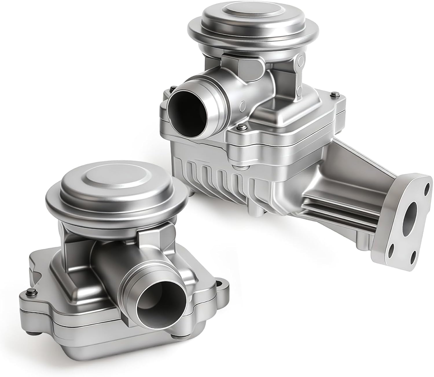 Right Left Secondary Air Injection Check Valve Pair Fit For Mercedes-Benz C280 C300 C350 E350 E550 G550 S400 S550 2005-2015 Replaces A0021407560 0021407560
