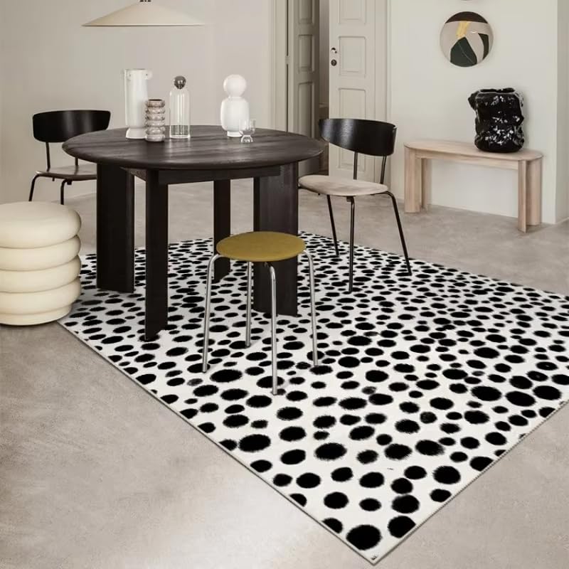 Tapis léopard antidérapant et léger 60 x 120 cm doux