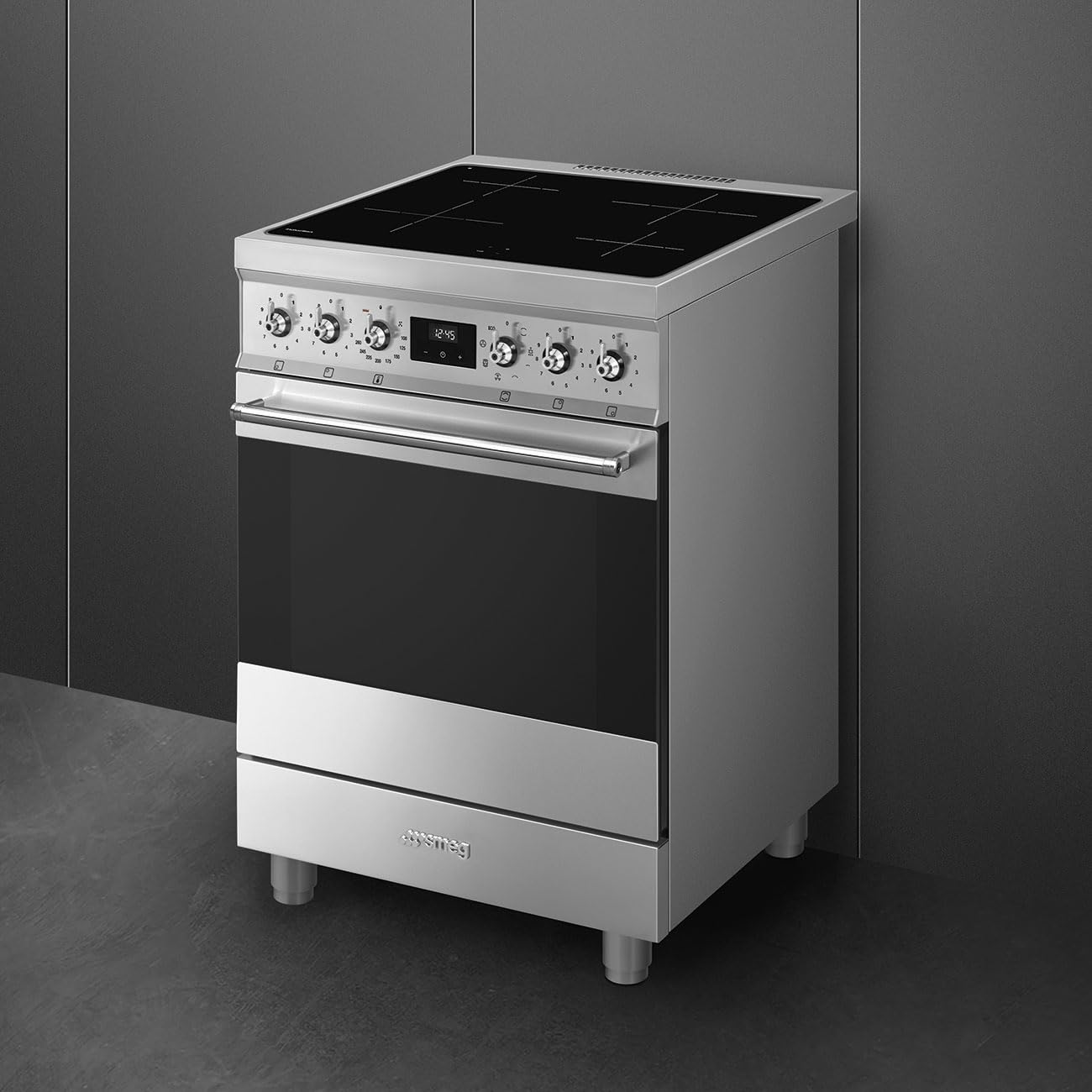 SMEG CUCINA C6IMXM2 PIANO COTTURA INDUZIONE MULTIZONE 60 CM CLASSE A INOX CL. A