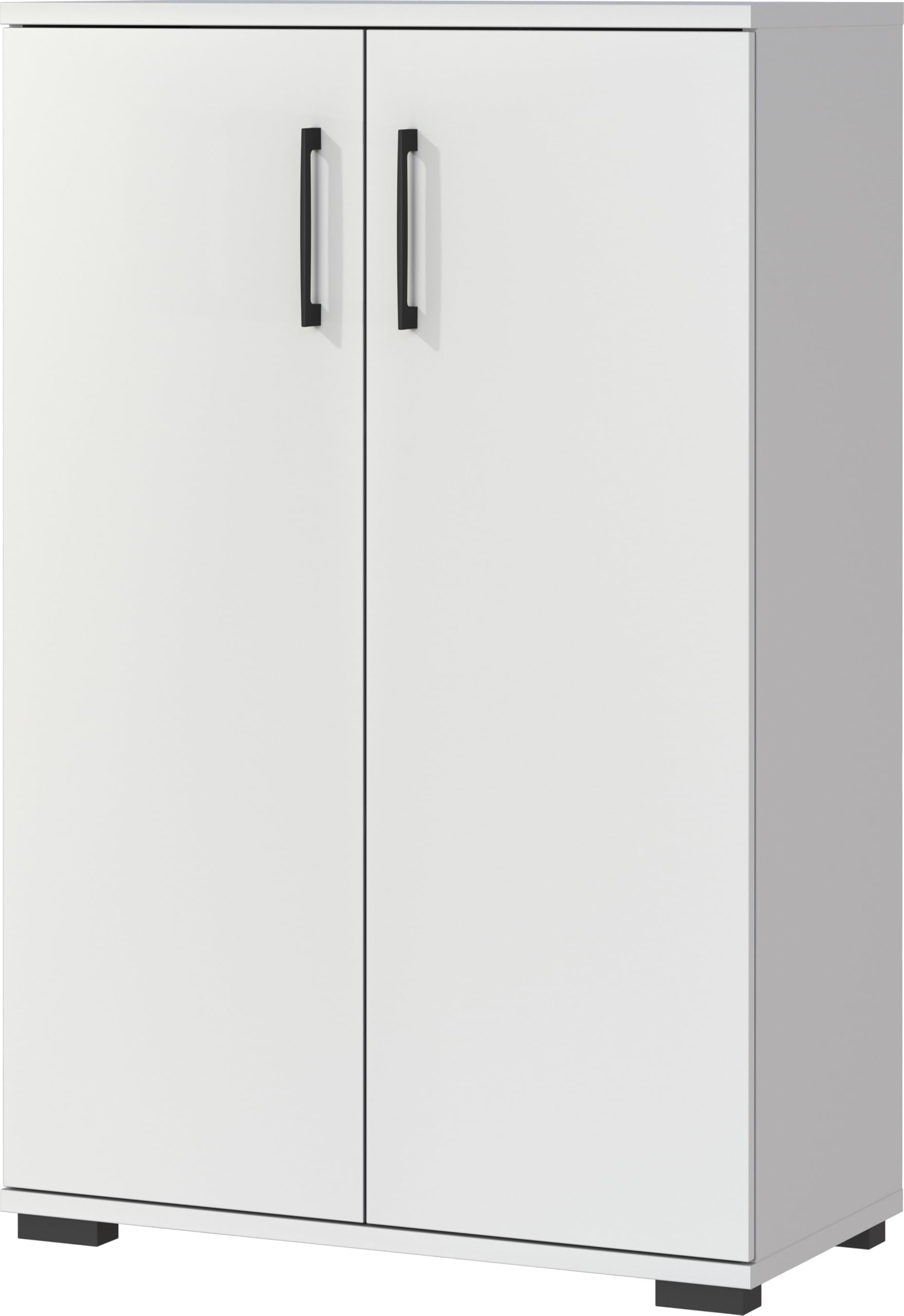 Germania Aktenschrank 4247-69 GW-Profi, in Lichtgrau, mit Metallgriffen, 80 x 123 x 40 cm (BxHxT)