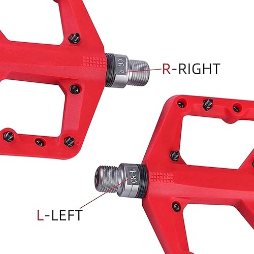 Miniatura 7 de Pedales de bicicleta de montaña, bicicleta de montaña de nylon bicicleta de ciclismo bicicleta MTB bicicleta parte pedales duraderos antideslizantes