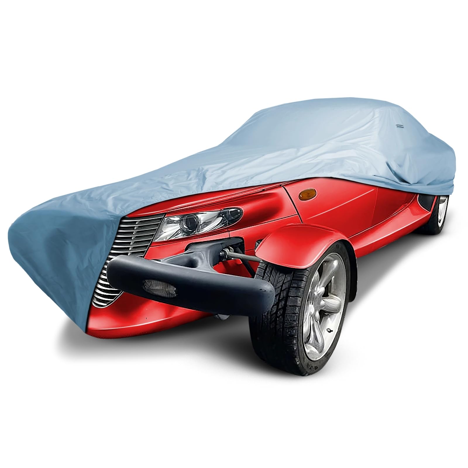 iCarCover Premium Car Cover for 1997-2002 Chrysler Prowler Heavy Duty Waterproof All-Weather Automobiles Custom Fit Indoor Outdoor UV Snow Protection