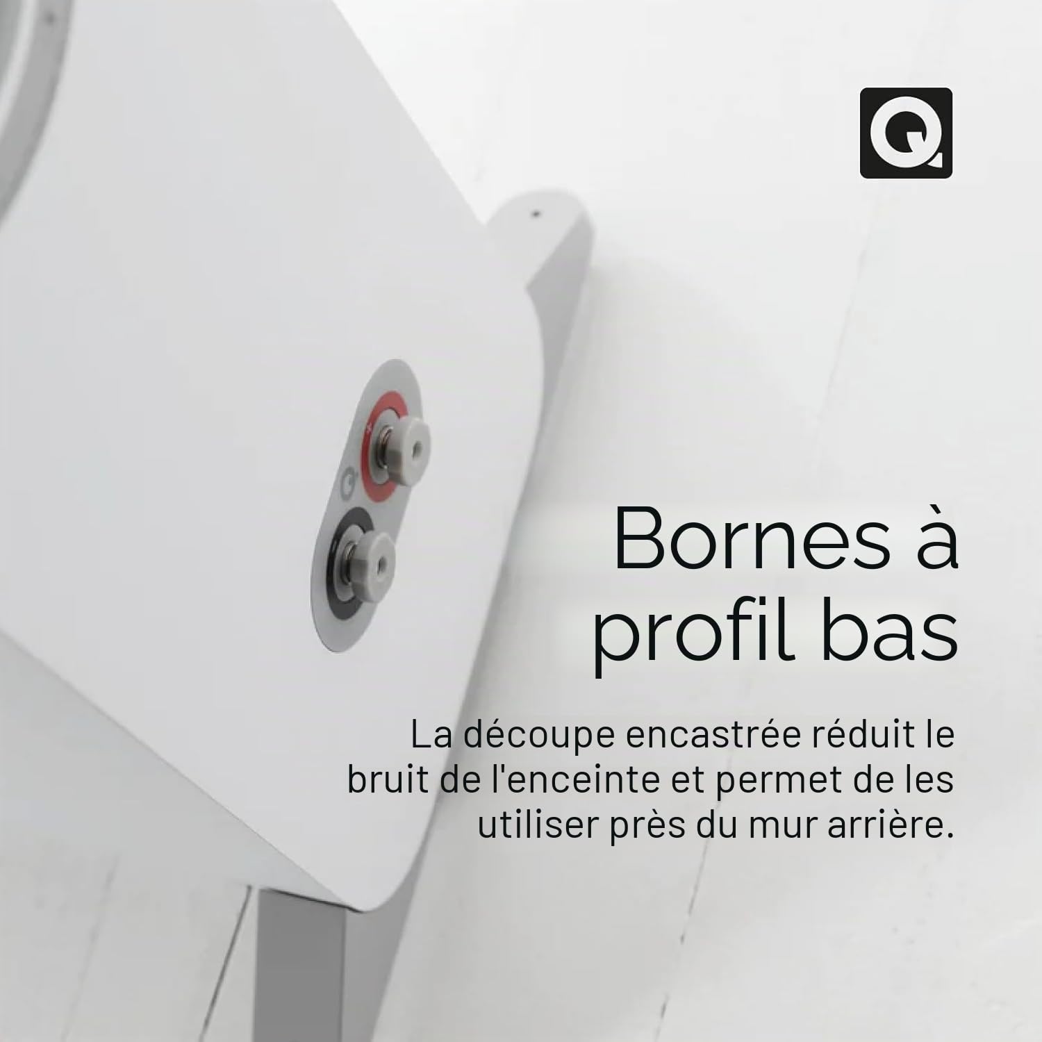 Q Acoustics 3050i Noyer - Enceintes Colonnes (la paire)