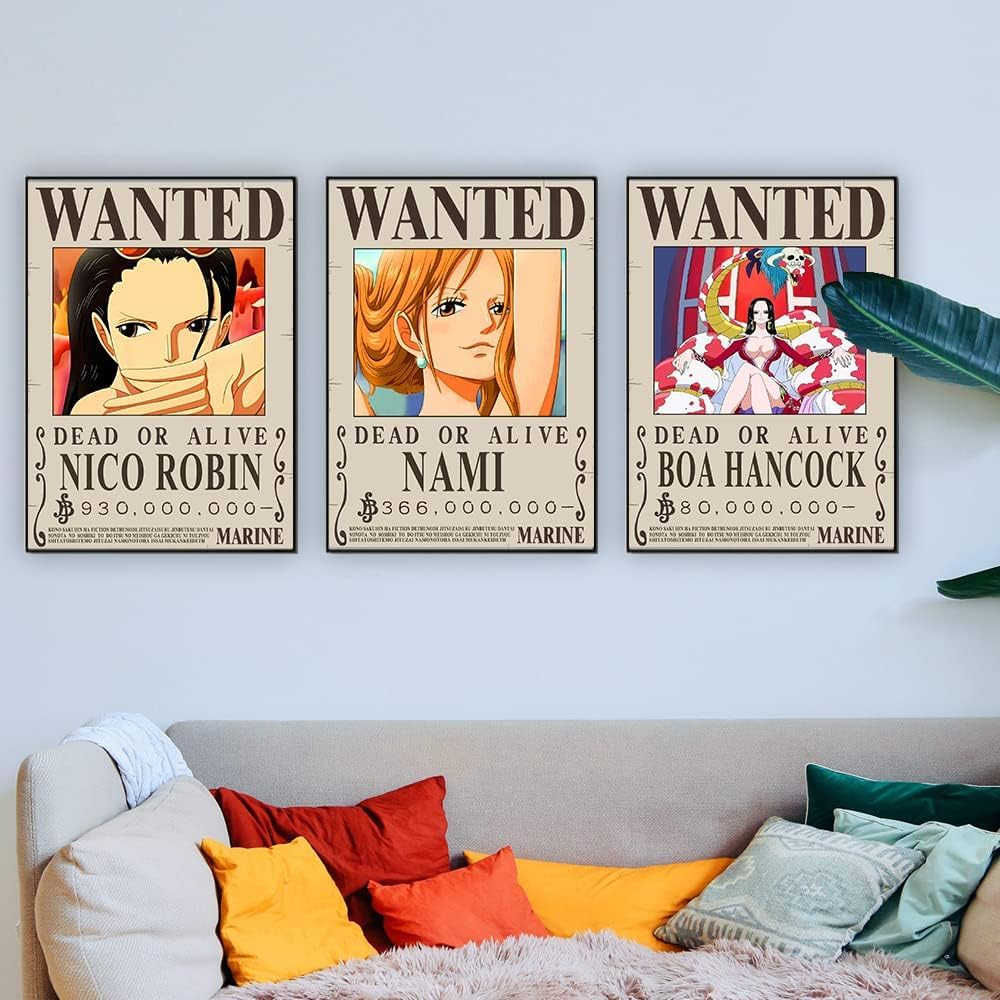 Amazon.com: CBKSUHBADE Anime [OP] Wanted Posters 30×21cm, New