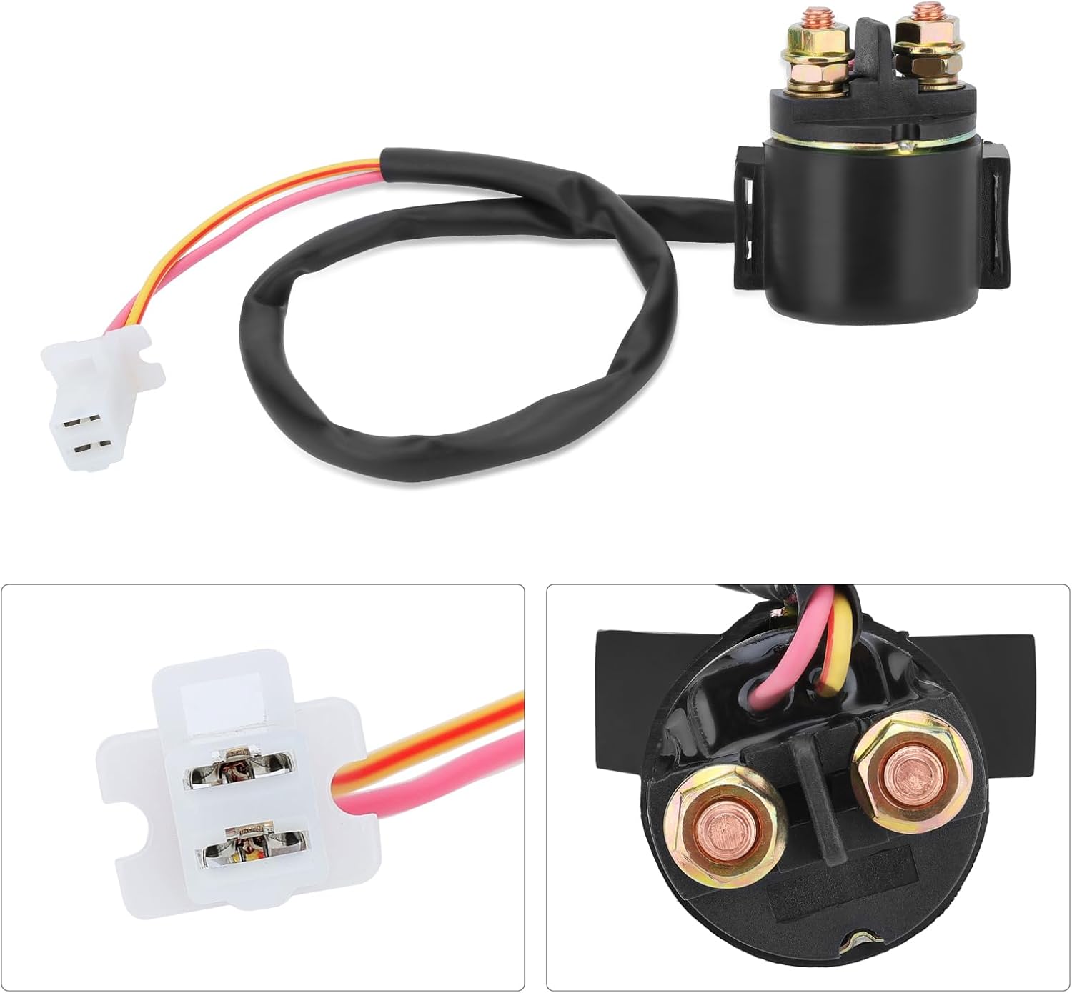 M MATI Handlebar Key Starter Relay Switch Kit for Honda FourTrax 300 2x4/4x4 TRX300/TRX300FW 1990-1995 35200-HC4-004 35100-HM5-671 35850-HC4-000