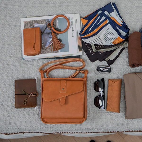 Dollver Crossbody Purse, Dollver Crossbody Bag,Dollver Unique Design Crossbody Leather Purse With Adjustable Strap (black)2