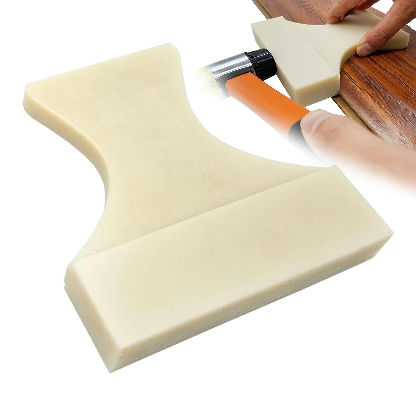 Bloque de roscado para instalar suelos con espaciador de nailon solido herramientas de suelo