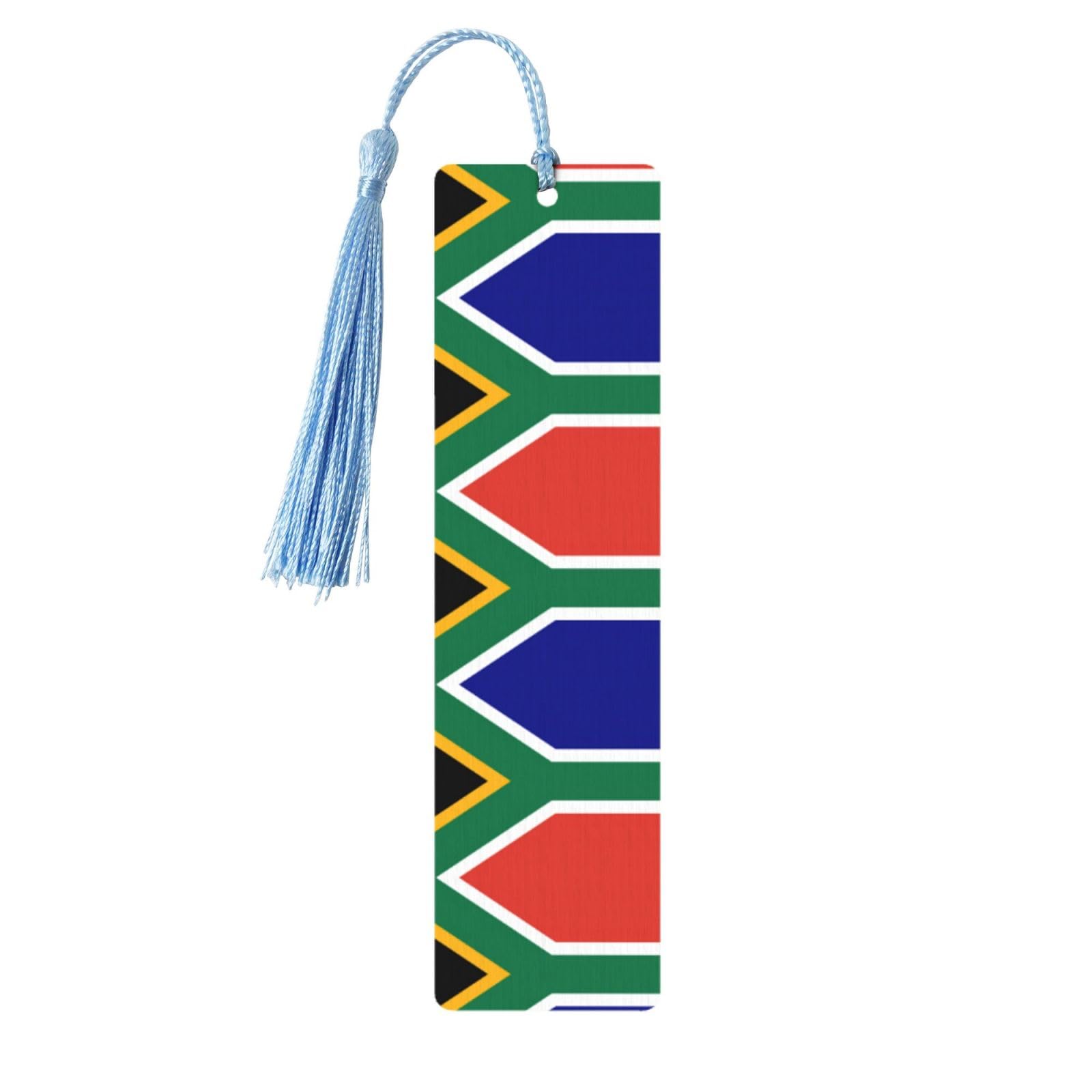South African Flag Printing 5pcs Wood Bookmark,Fashion Bookmark Gift for Book Lovers Birthday Present