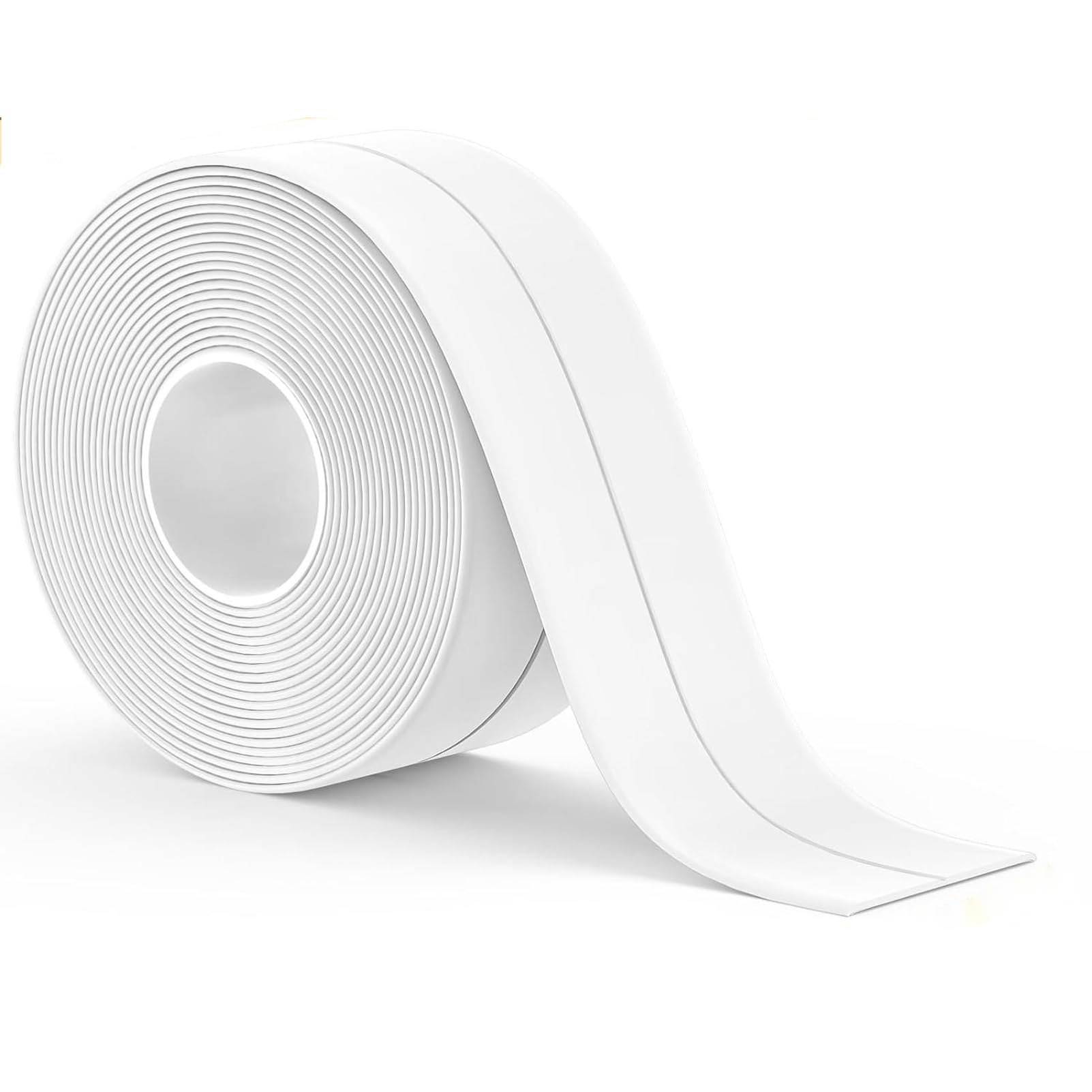 Caulk Tape, Waterproof Self-Adhesive Sealing Tape PVC Tub and Wall Sealing Tape White Caulking Strip for Kitchen Countertop Sink Bathroom Toilet Floor Wall Edge Protector (B0CRF3X81Y) Amazon Price History, Amazon Price Tracker