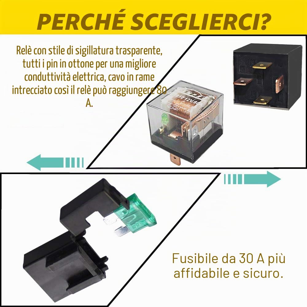 GAMPRO 12V 150dB Air Horn, 45cm Chrome Zinc Single Trumpet Air Horn con compressore per qualsiasi 12V Veicoli Camion Lorrys Treni Barche Automobili