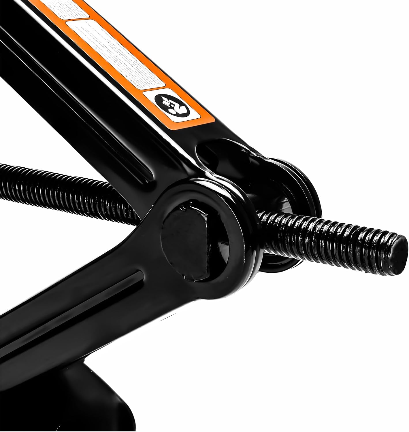 VERDA Cric a pantografo 2,5 T (2500 kg), 110-420 mm, 2x gomma, cric con chiave per dadi ruota, chiave a cricchetto, piastra in acciaio allargata, borsa, Car Jack Auto SUV MPV
