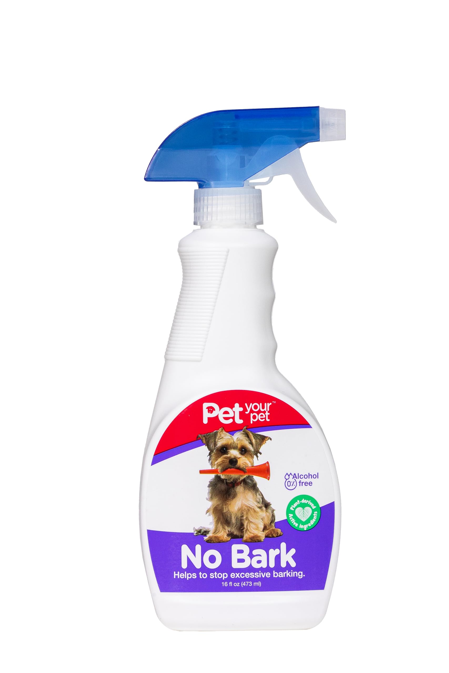 No Bark Pet Corrector Spray for Dog, 16 Fl Oz– Non Toxic Training Spray to Prevent Excessive Barking – Citronella Deterrent ‘Stop That’ for Dogs - Bark Stopper Too Much Woof