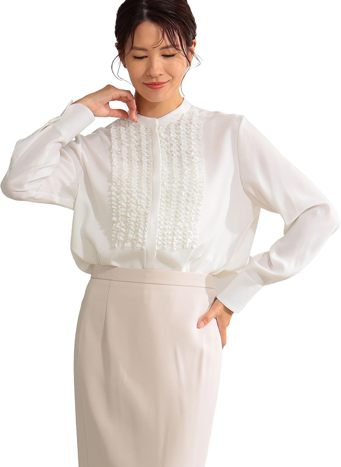 Amazon.co.jp: [デミルクスビームス] L/Sシャツ・ブラウス ジョー