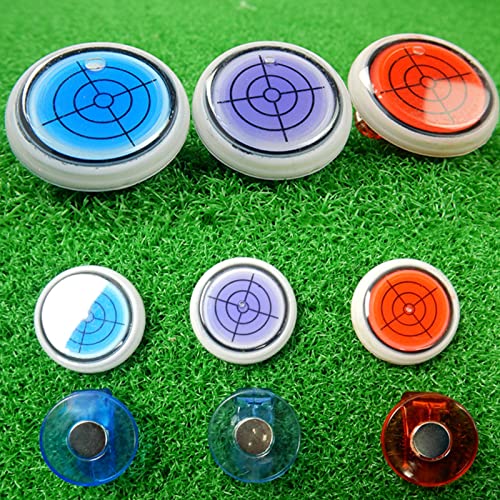 Smalibal Golf Slope Putting Level Reading Ball Marker Hat Clip Outdoor Sports Golf Marker Tool Blue #TOP1