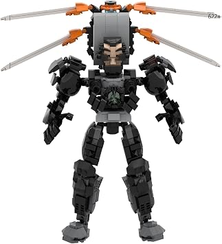 Toilet Titan Building Blocks Action Figures Upgraded Cameraman Speakerman TV Man Monitor Model Toys Horror Game Multiverse Collectible Birthday Gift for Kids Adults Ages F