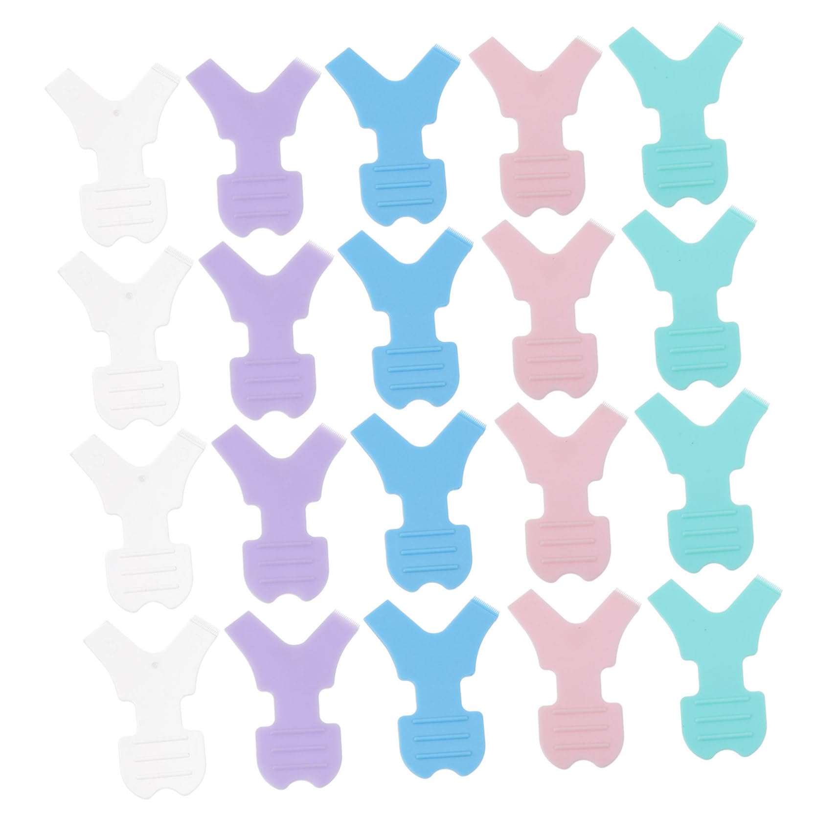 Didiseaon Lash Eyelash Lash Perm Brush 25pcs Lash Perm Lift Brush Eyelash Extension Tools Set