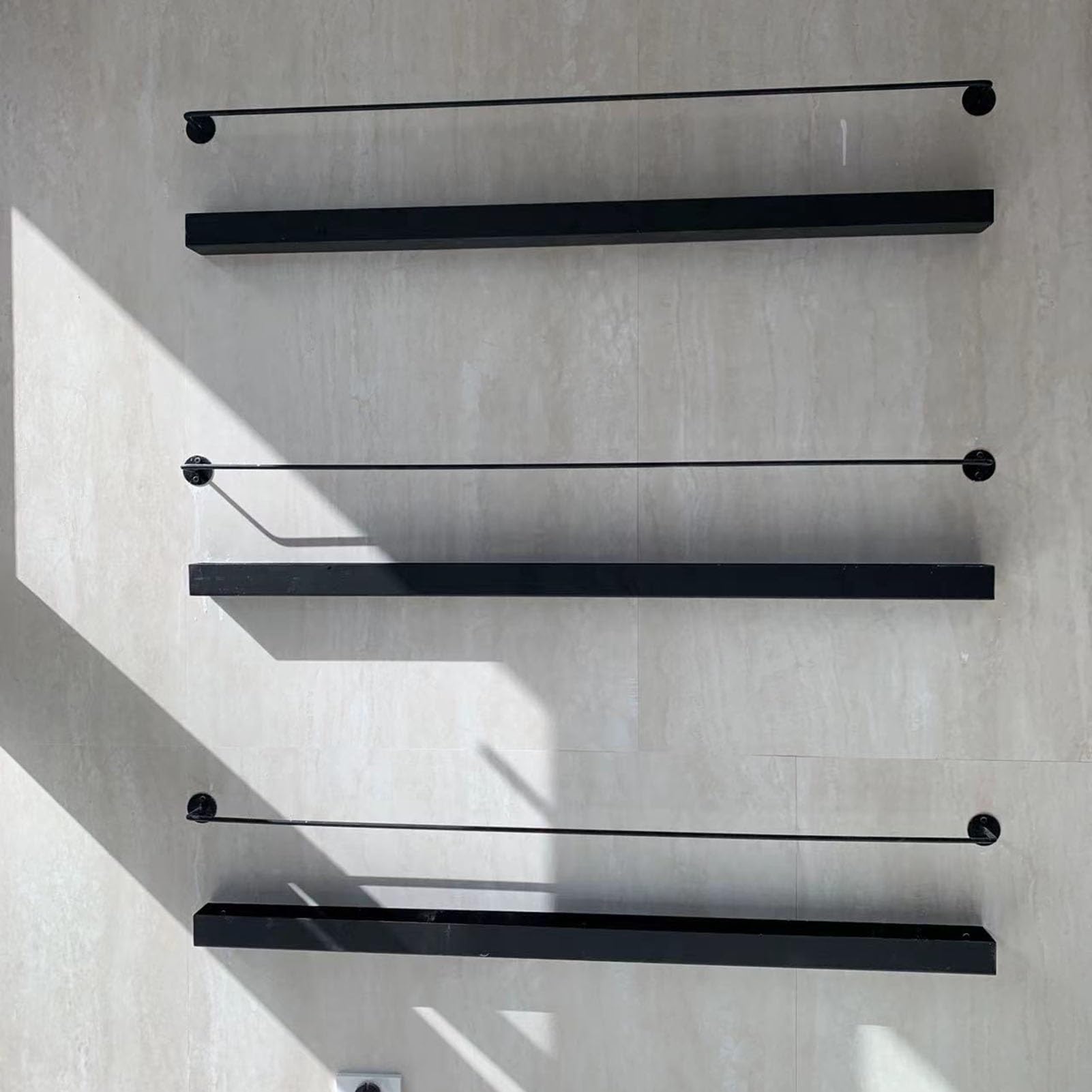 Prospektständer/Prospekthalter Ständer Modern Schwarz Magazinständer, 80 90 100 120 cm Lang Metall Katalog-Literatur-Halter/Broschürenständer, Sparen Sie Platz Bücherregal, Für Veranstaltungen Büro