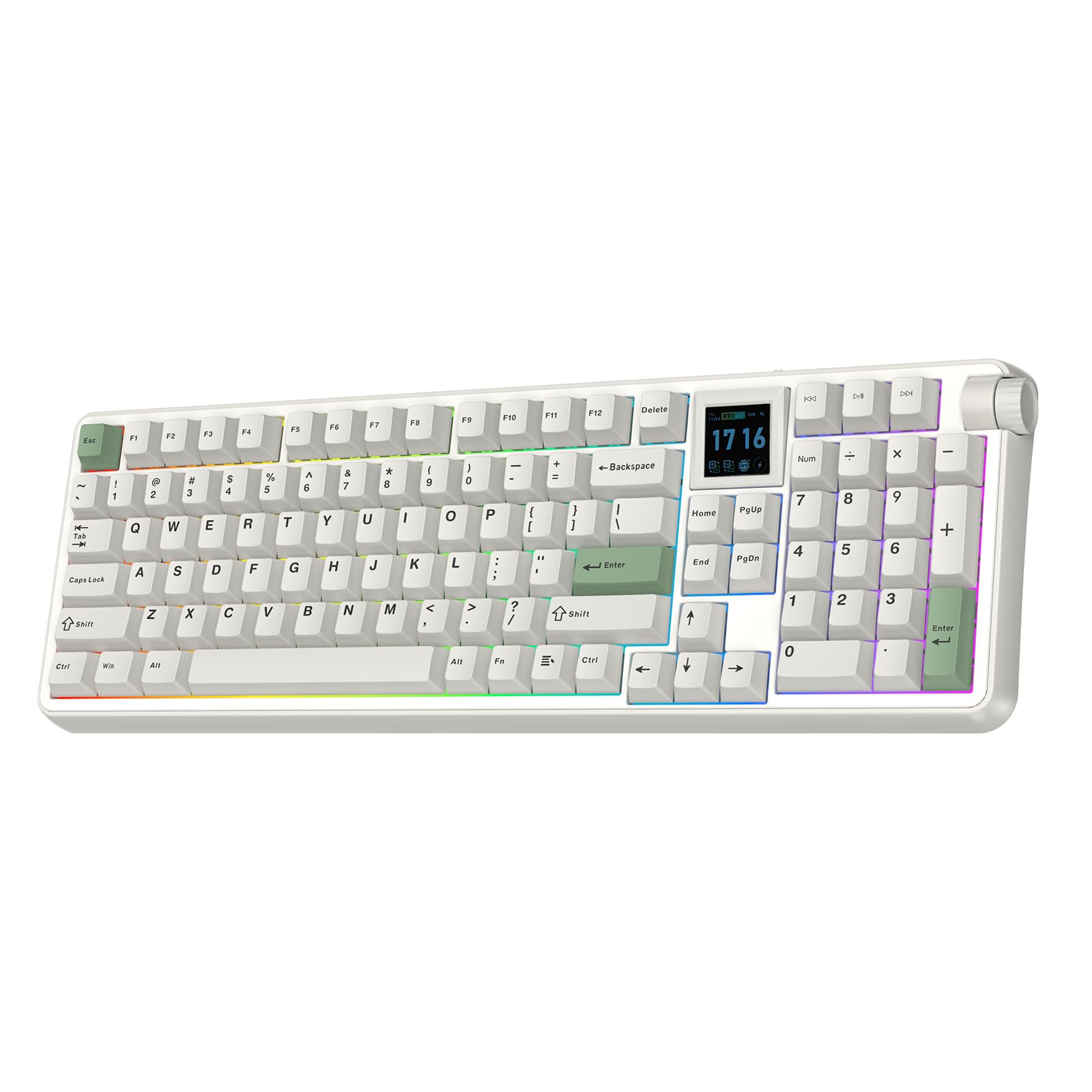 Amazon.com: EPOMAKER RT100 PRO Wireless Gaming Keyboard with 1.54