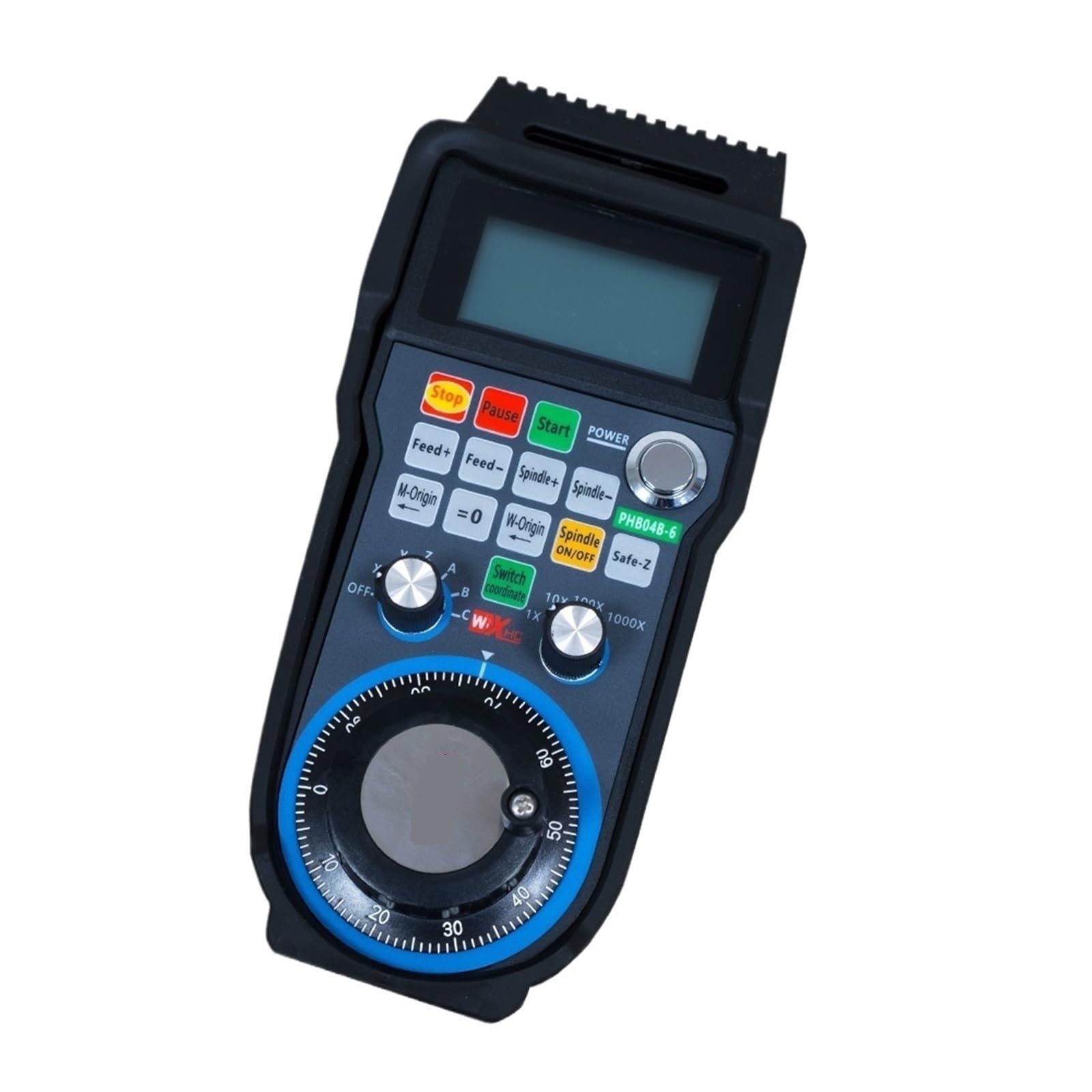 CNC programable 2. ° desarrollo CNC volante inalámbrico MPG CNC controlador de grabado con teclas personalizadas for Software PHB04B-6