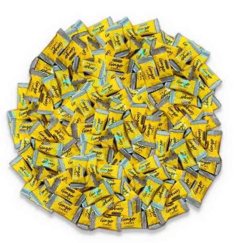 Bali's Best Ginger Chews - Zesty Lemon Flavor (1Lb Jar) 100% Real Ginger & Natural Flavors, Sweet Spicy Chewy Ginger Candies, Great Snacks For Sharing And Gift Baskets #TOP4