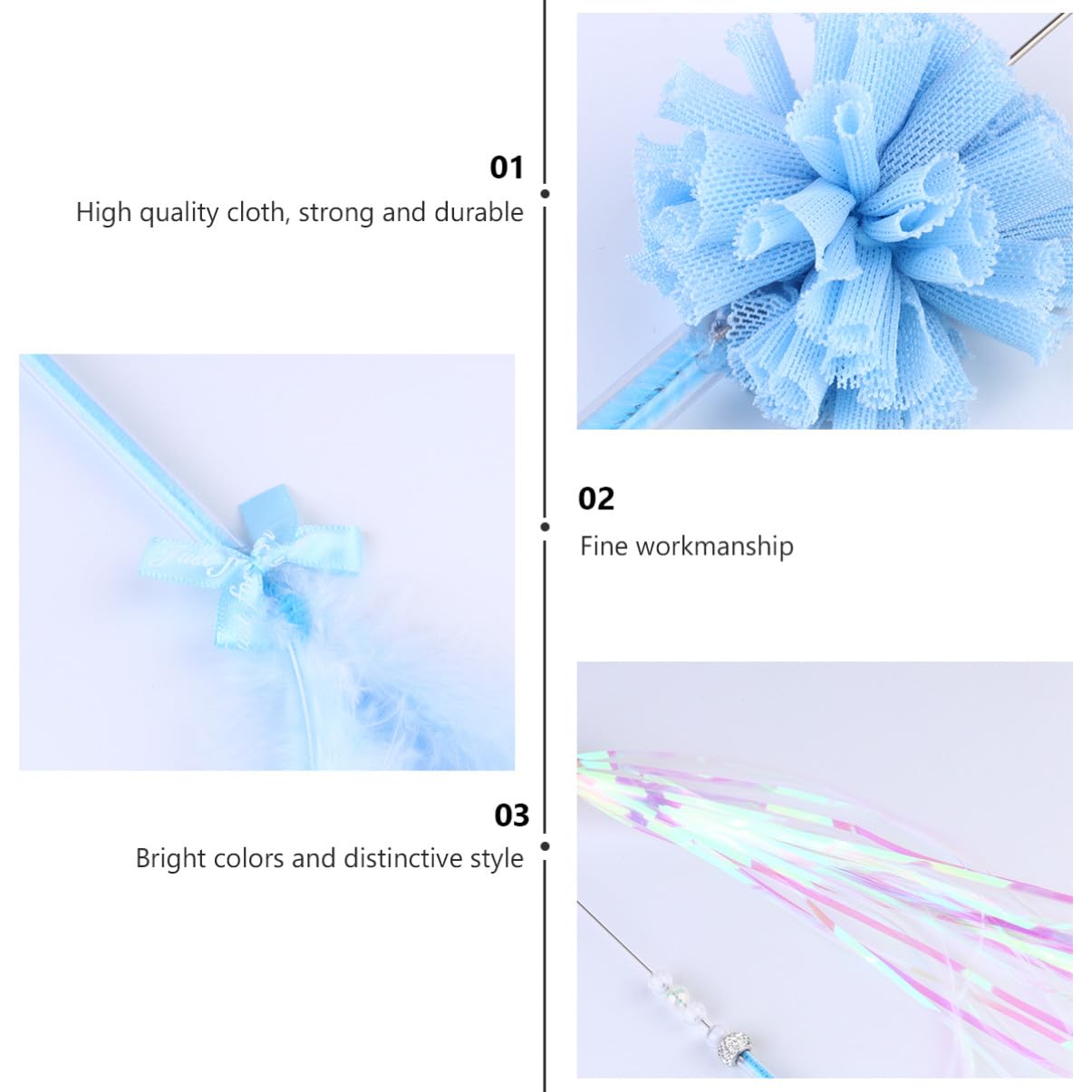 Beavorty 9pièces Jouets pour Chat avec Plumes Et Clochettes De pour Accessoires Et Amusants pour Animal