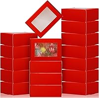 Vista 11 de Zonon 30 piezas de cajas de jabón para embalaje casero, mini cajas de regalo de papel kraft con ventana para panadería, caramelos, fabricación