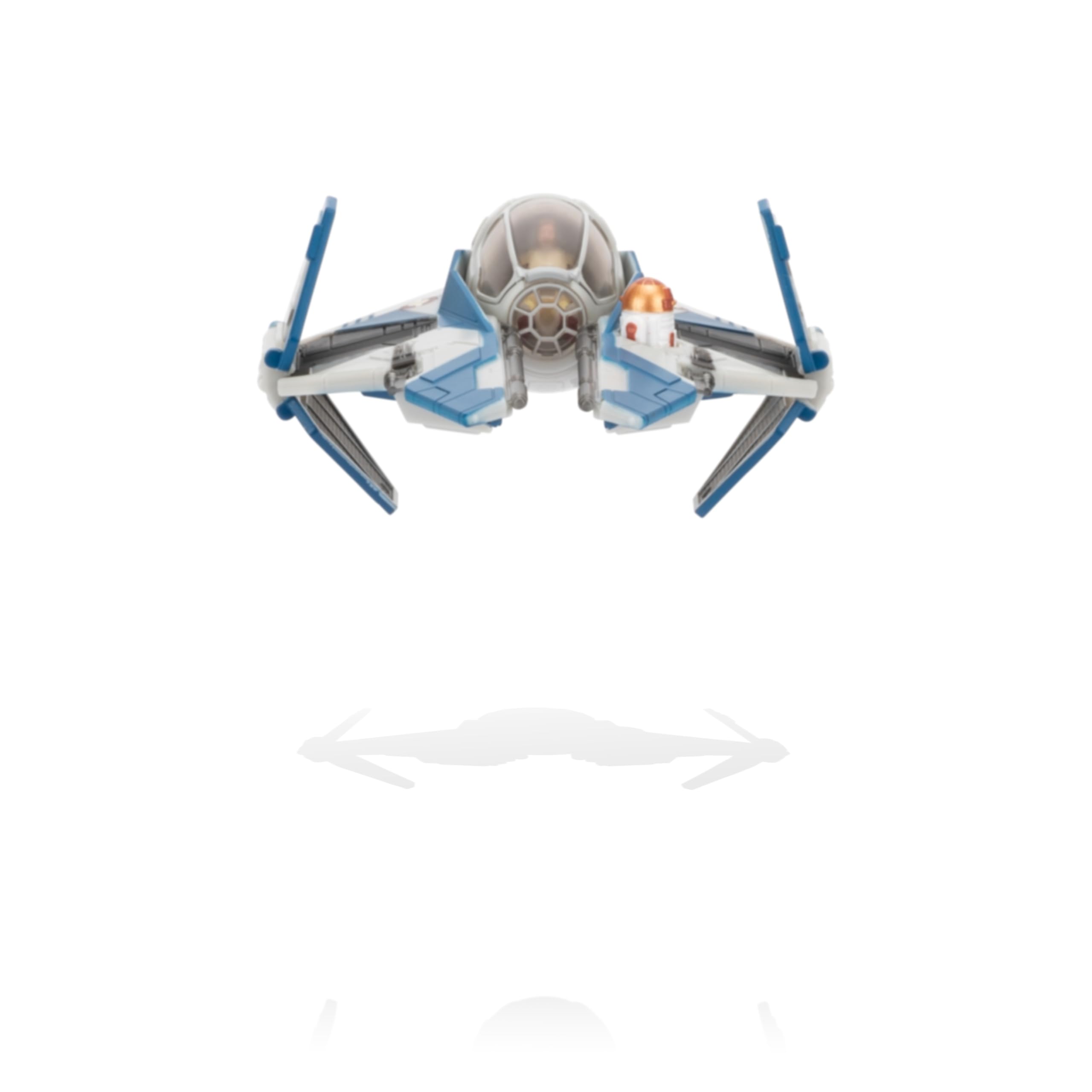 Star Wars Micro Galaxy Squadron SWJ0455 – Battle Pack | Obi-Wan Kenobi vs. General Grievous Battle Pack – 12,5 cm Belbullab-22 Starfighter und Jedi Interceptor mit 3 Mikro-Figuren