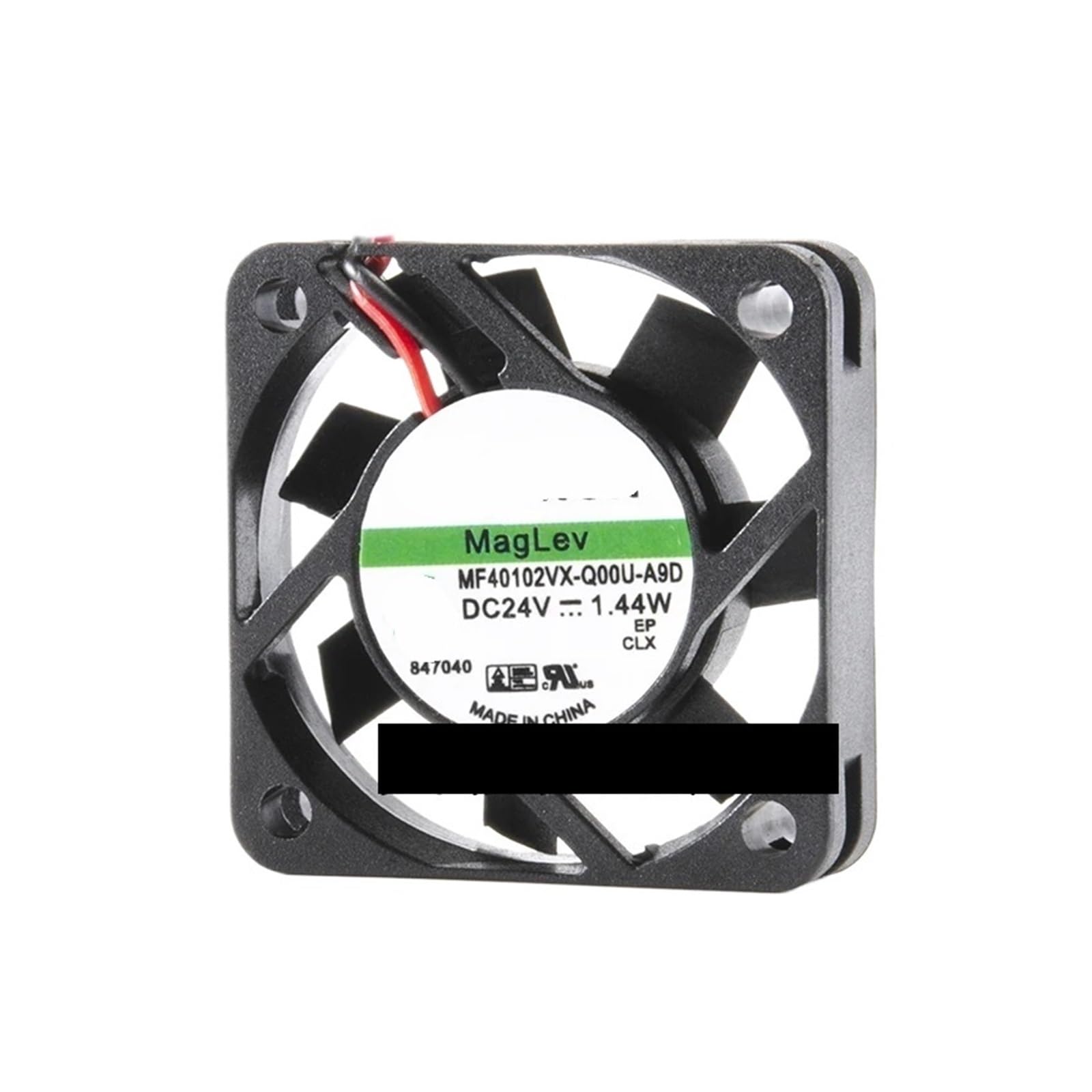 IVEKYKIBC MF40102VX-Q00U-A9D 4010 DC24V 1.44w 4cm 2-Wire Cooling Fan 40 * 10mm MF40102VX