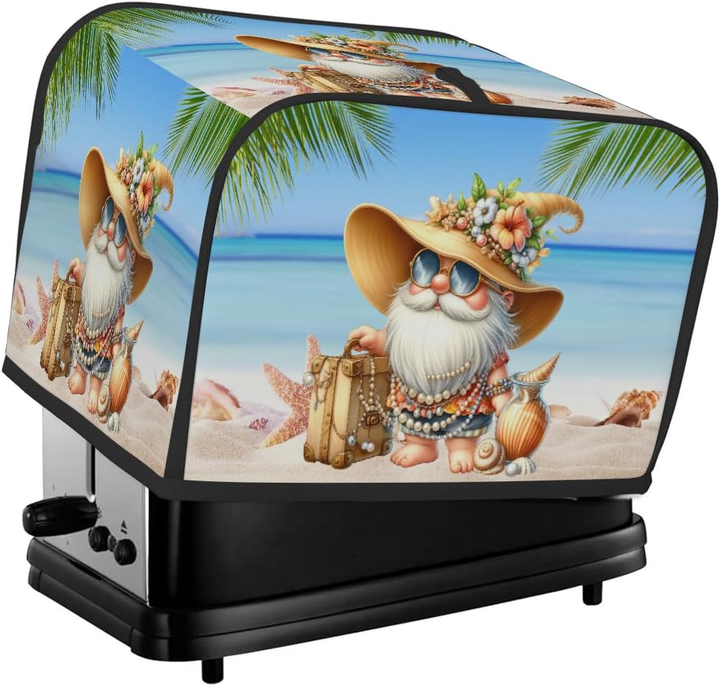 Midget Toaster Cover 2 Slice Wide Slot Dust Cover for Kitchen Gift