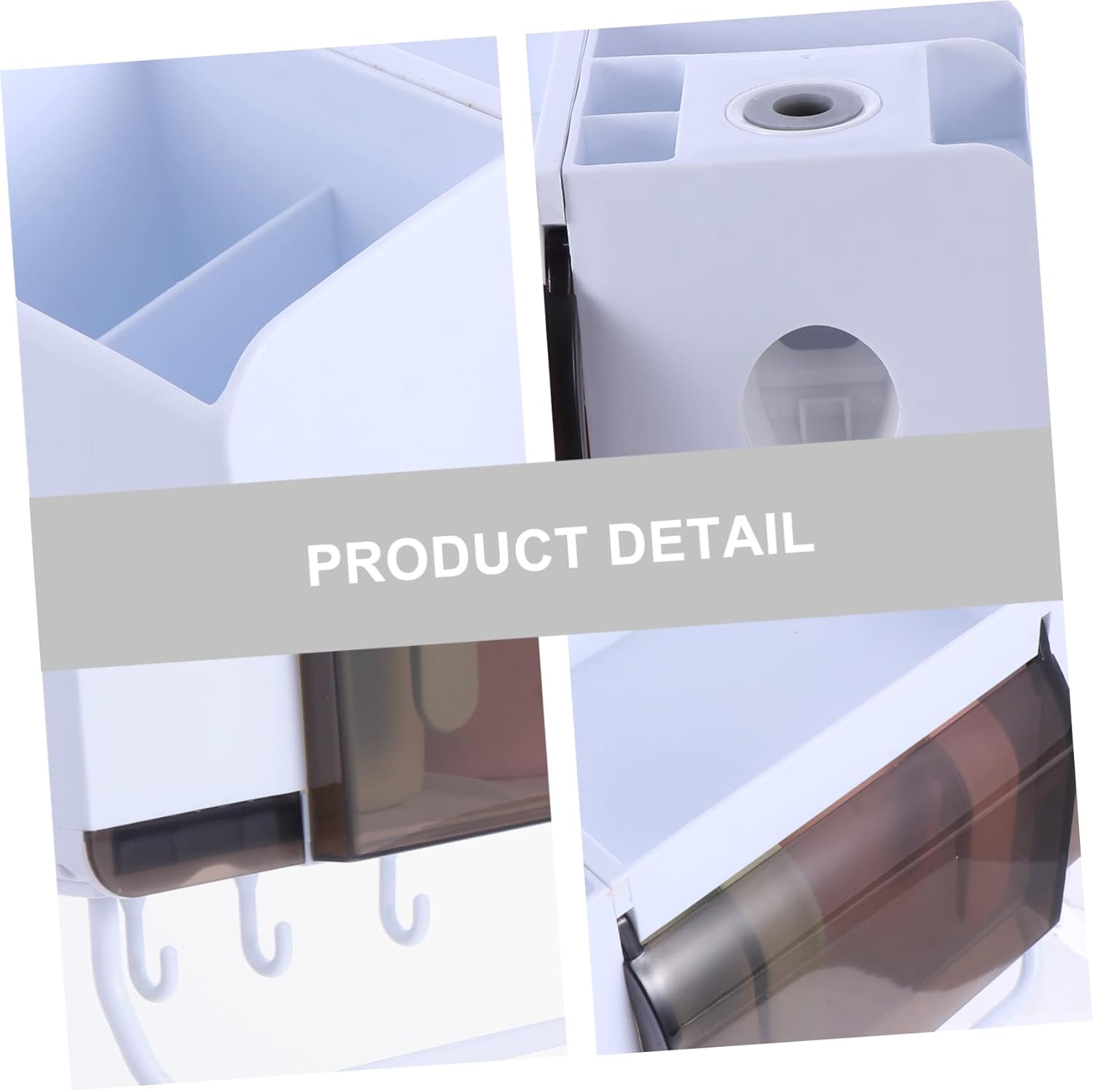 Multifunctional Toothpaste Rack Holder Modern Decor Bathroom Organizer