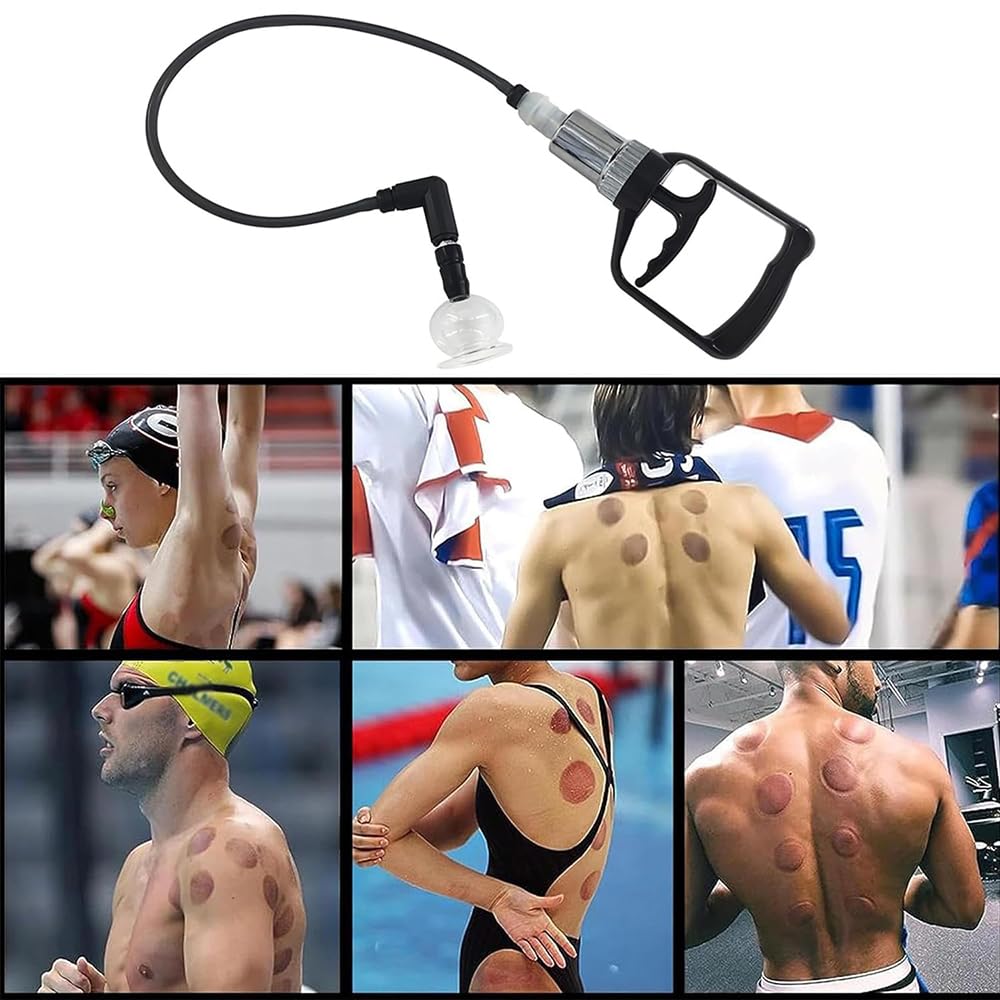 Set per Coppettazione Professionale, Coppette per Massaggio in Vetro da 14 Pezzi, Coppettazione Sottovuoto con Pompa, Coppettazione Cinese, Sollievo dal Dolore alla Tensione Muscolare