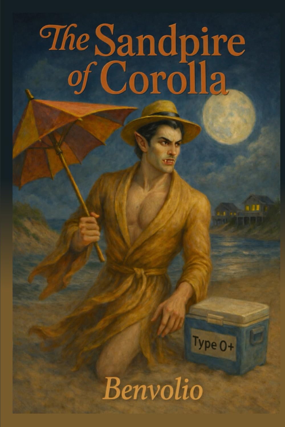 The Sandpire of Corolla: A Grumpy Vampire, Sunshine Heroine Small Town Romance