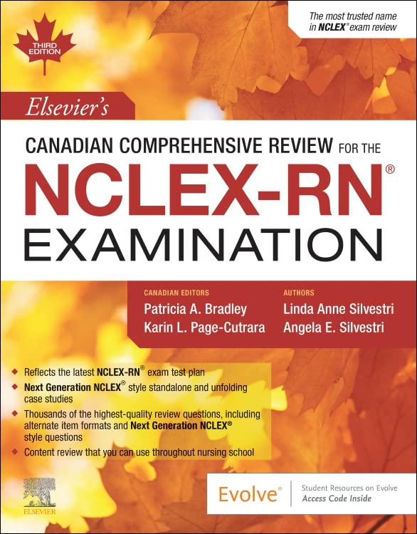 洋書 NCLEX-RN EXAMINATION Elsevier's Canadian Comprehensive Review for the NCLEX-RN