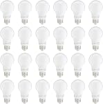 Amazon Basics 100W Equivalent, Daylight, Non-Dimmable, 10,000 Hour Lifetime, A19 LED Light Bulb | 2-Pack