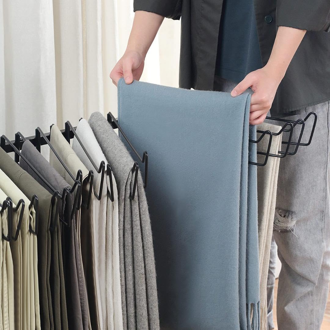 コンパクトズボンハンガーラック 20本キャパ - キャスター付き