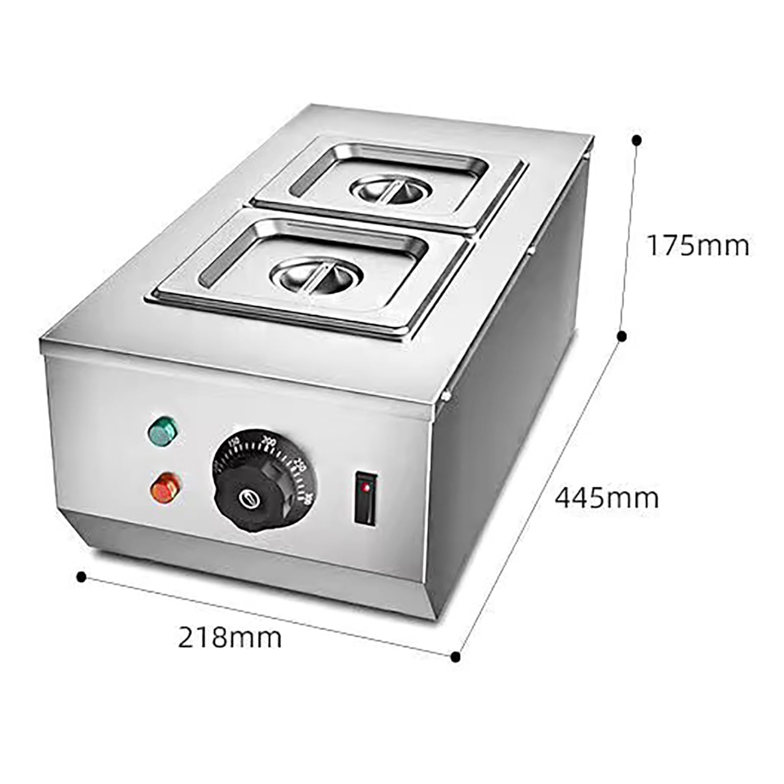 Creuseur de Chocolat, Chauffage de l'eau/Chauffage Automatique du Chocolat à Commande numérique, Machine à Fondre Le Chocolat pour Le Fromage au Lait et au café (A)