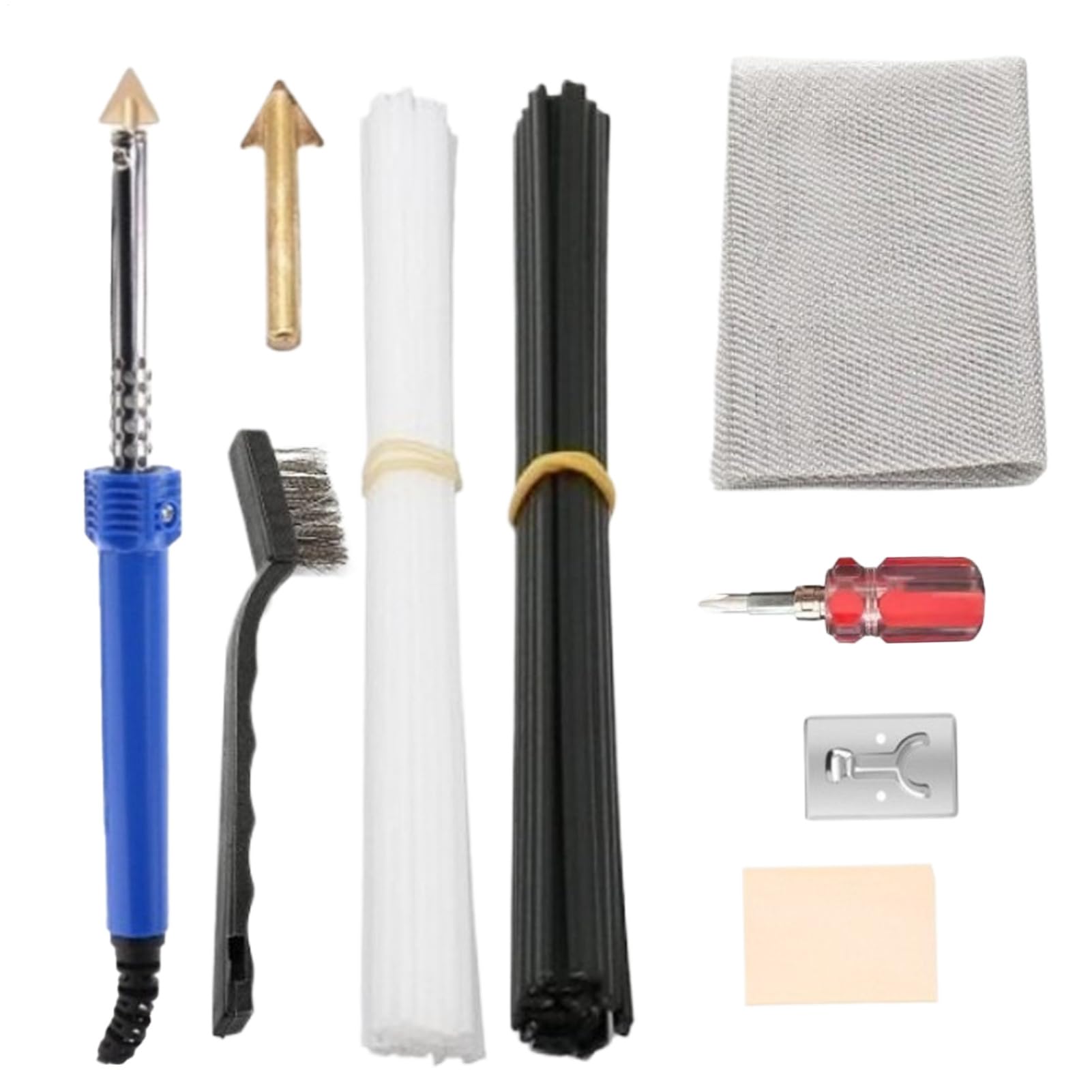 Kit de réparation de pare-chocs avec fer à souder portable pour véhicule et garage