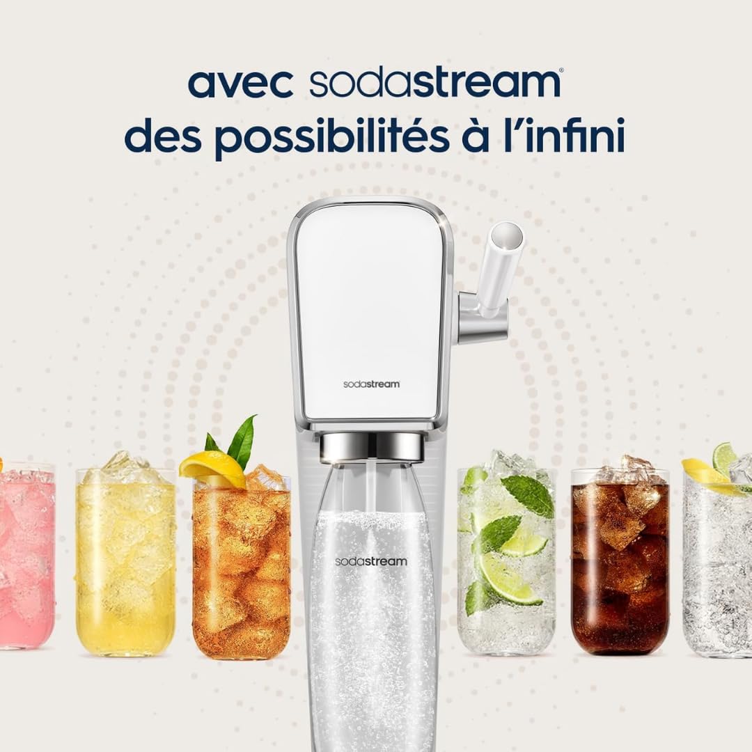 Concentrés SODASTREAM - Lot de 6 concentrés Agrumes sans sucres - Jusqu'a 54L de boissons - 440 ml