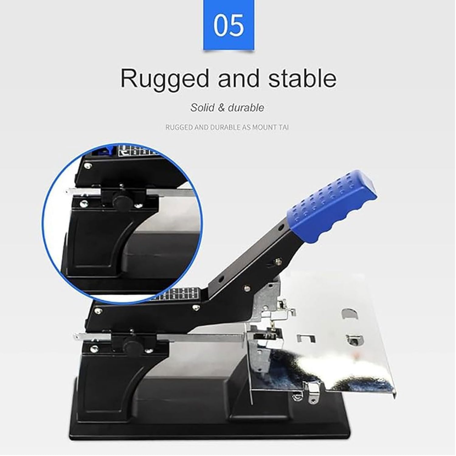 Máquina Grapadora Y Plegadora De Folletos, Capacidad Para 60 Hojas, Grapadora Plana De Sobremesa A3 De Alta Resistencia, Grapadora Manual De Sobremesa Para Folletos, Máquina De Encuadernación De