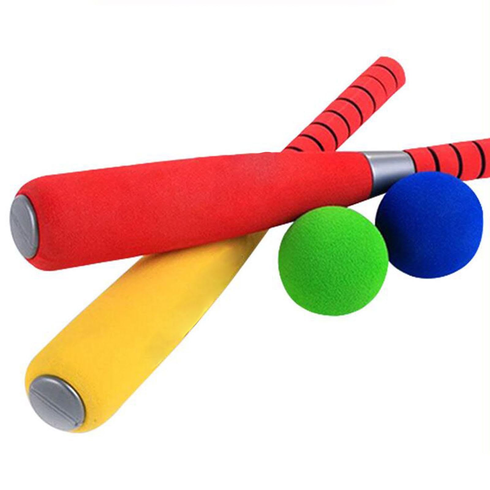 Milageto Soft Baseball Set Bambini Schiuma Palla Pratica Antiscivolo Ergonomico NBR Materiale Adatto a Studenti Sport all’Aperto Allenamento Indoor